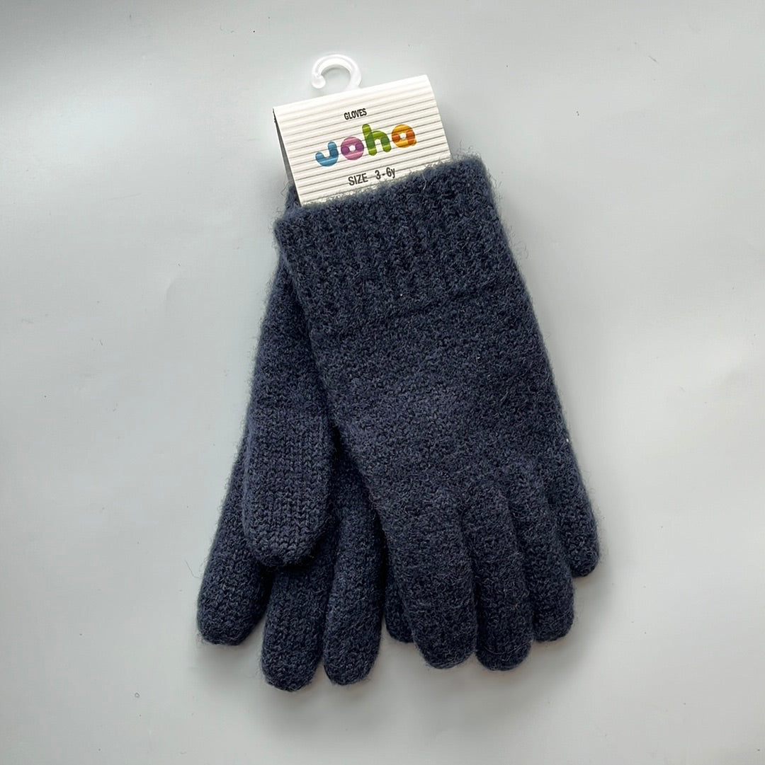 Joha - Handschuhe aus Wolle 'Gloves-Kids - Blau'