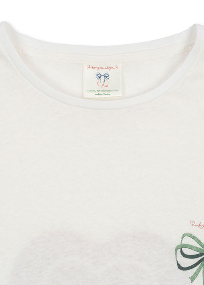 Konges Slojd - Mama T-shirt 'WHO'S YOUR MAMA TEE OCS - ANTIQUE WHITE'