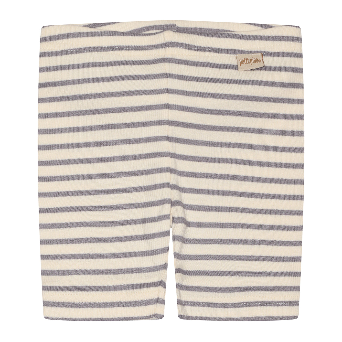 Petit Piao - Shorts 'SHORTS TIGHTS MODAL STRIPED - Dusty Lavender/Offwhite'