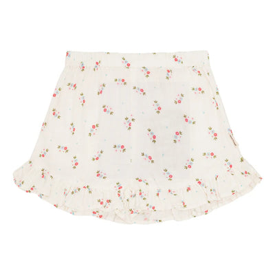 Okker-Gokker - Shorts mit Blumen 'MUSLIN AOP BLUE FLORAL SS SHORTS - BLUE FLORAL'