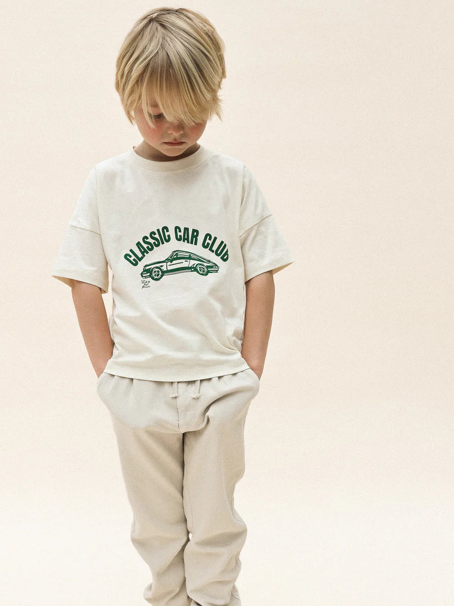 FAMVIBES - Kinder Oversize T-shirt 'CLASSIC CAR CLUB Shirt Kids'