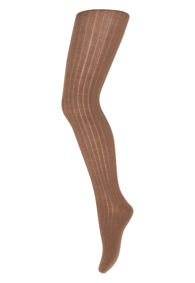 MP Denmark - Strumpfhose aus Wolle 'Wool  rib  tights - Peacan  Pie'