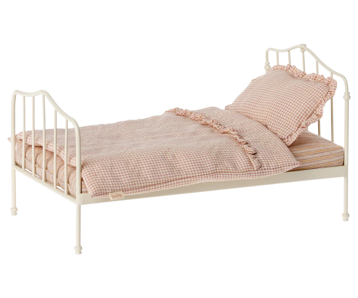 Maileg - 'Miniaturbett, Mini - Lila'