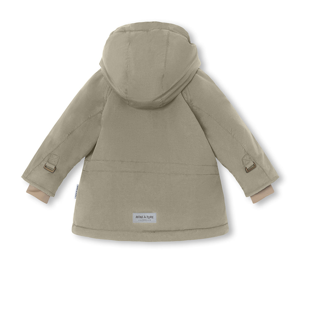 Mini a ture - Winterjacke 'Wally fleece lined winter jacket. GRS - Vert'