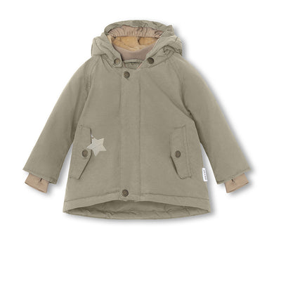 Mini a ture - Winterjacke 'Wally fleece lined winter jacket. GRS - Vert'