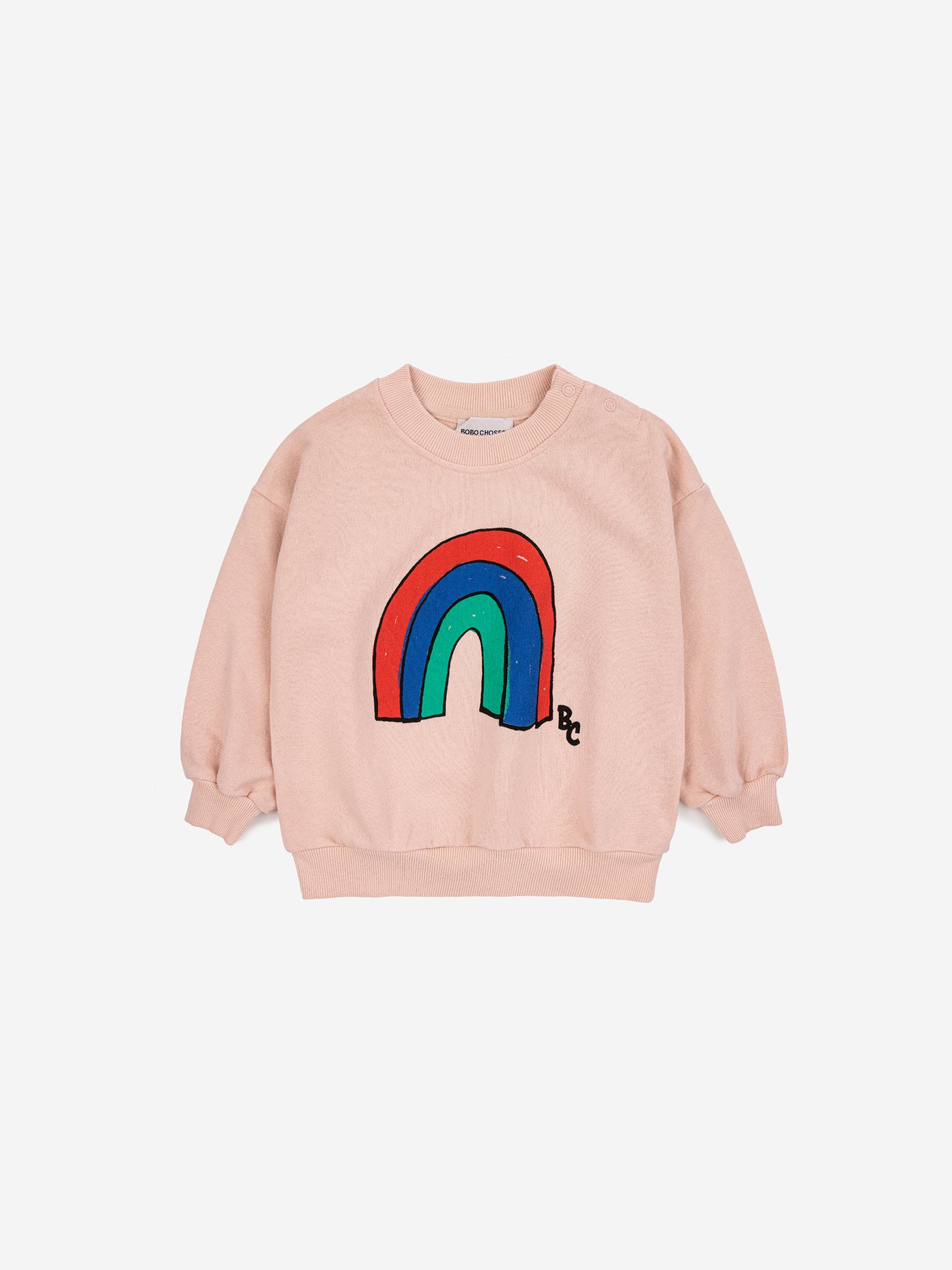 Bobo Choses - Sweatshirt mit Regenbogen 'Baby Rainbow sweatshirt'