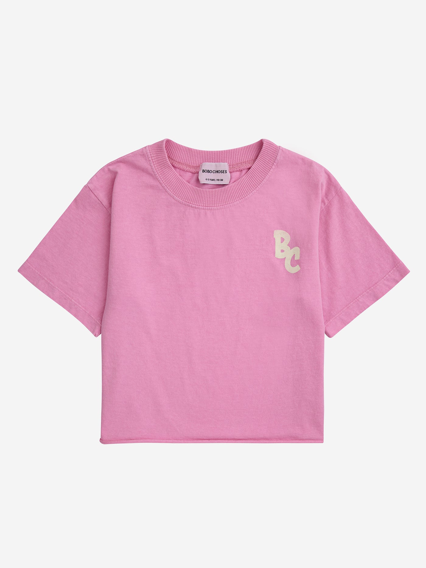 Bobo Choses - T-shirt mit Bobo-Logo 'BC pink T-shirt'