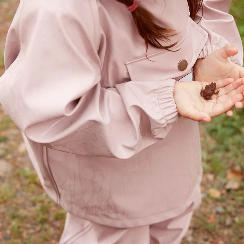 Mini A Ture - Regenanzug ' MATWAINIS rain set. GRS - Violet ice'