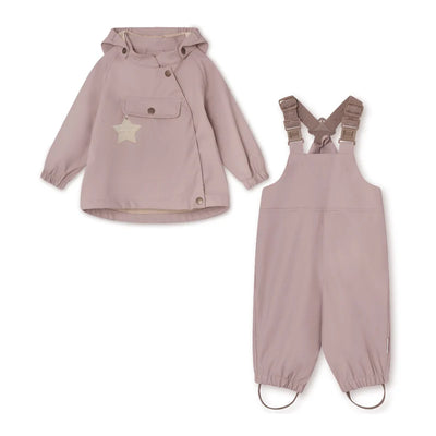 Mini A Ture - Regenanzug ' MATWAINIS rain set. GRS - Violet ice'