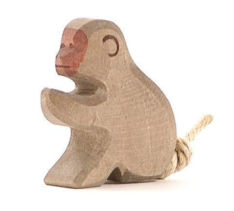 Ostheimer - Holzfigur 'Pavian sitzend Affe - 20792'