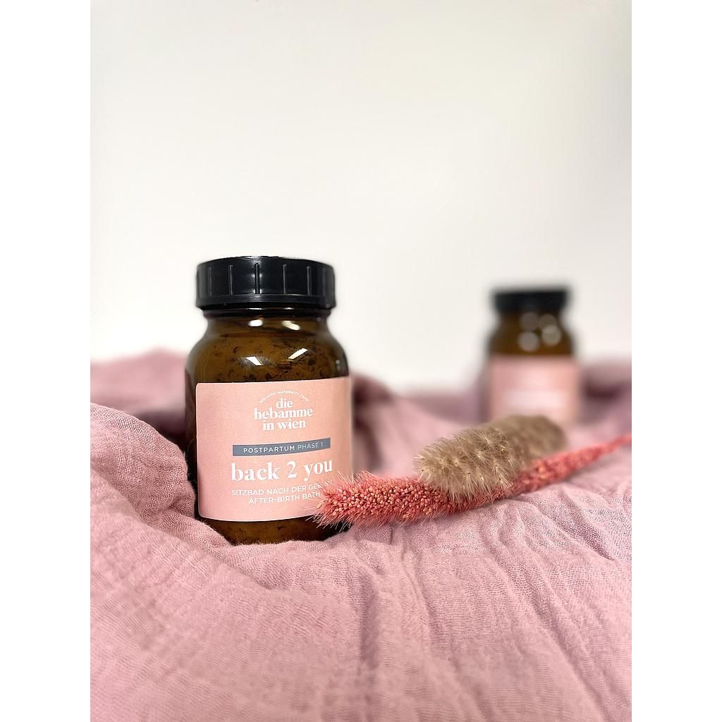 Die Hebamme in Wien - 'Sitzbad Back 2 You - Phase 1 - 250 ml'