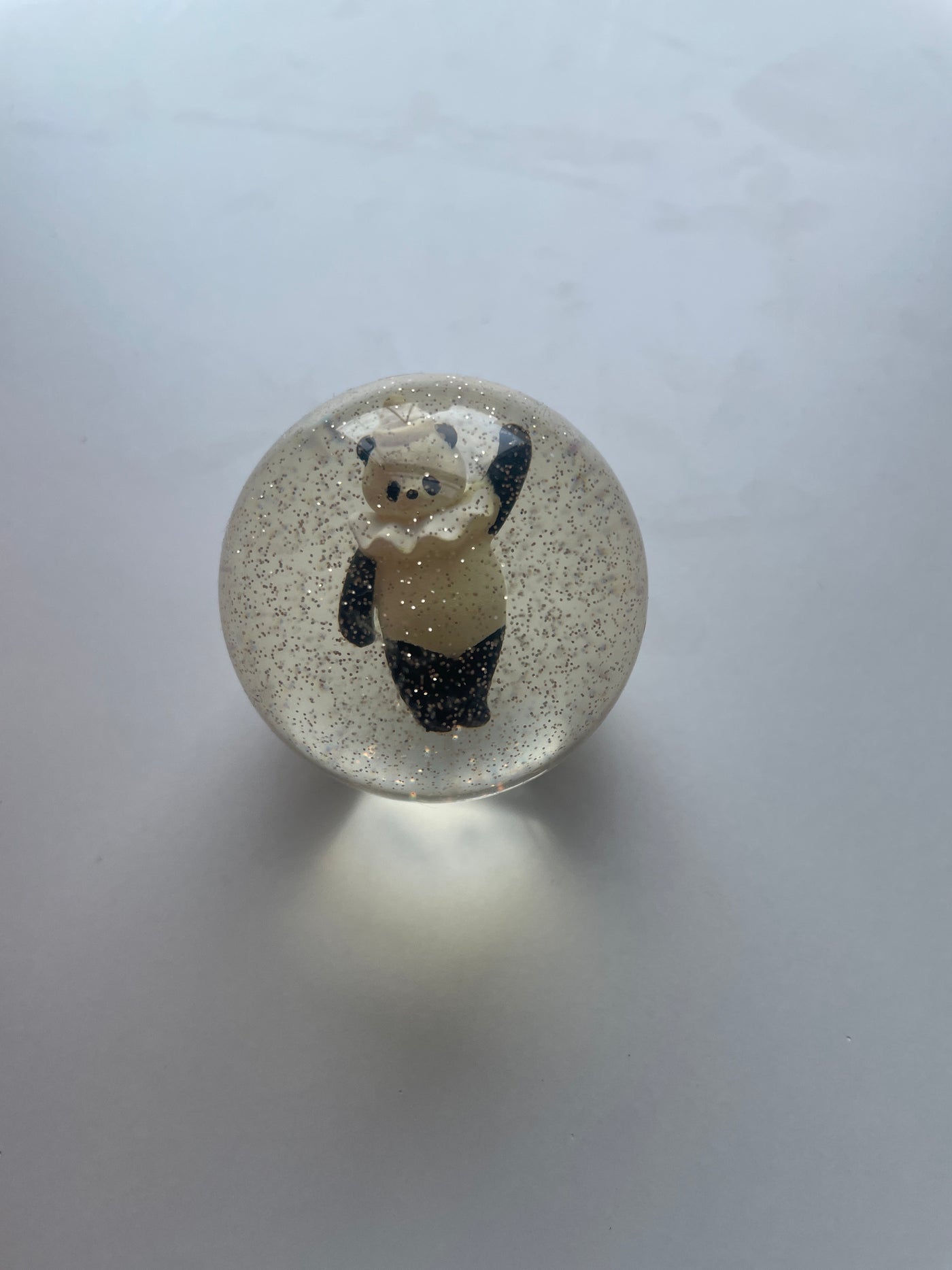 Konges Slojd - Flummi Ball mit Panda 'BOUNCHING BALL DISPLAY -  PANDA'