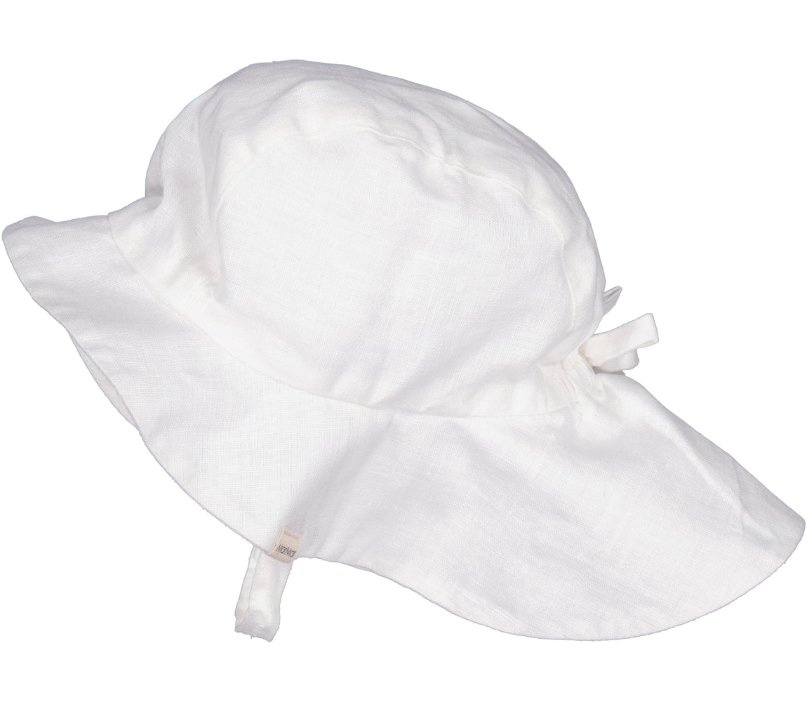 MarMar - Sonnenhut 'Alba Baby Long, Linen - White'