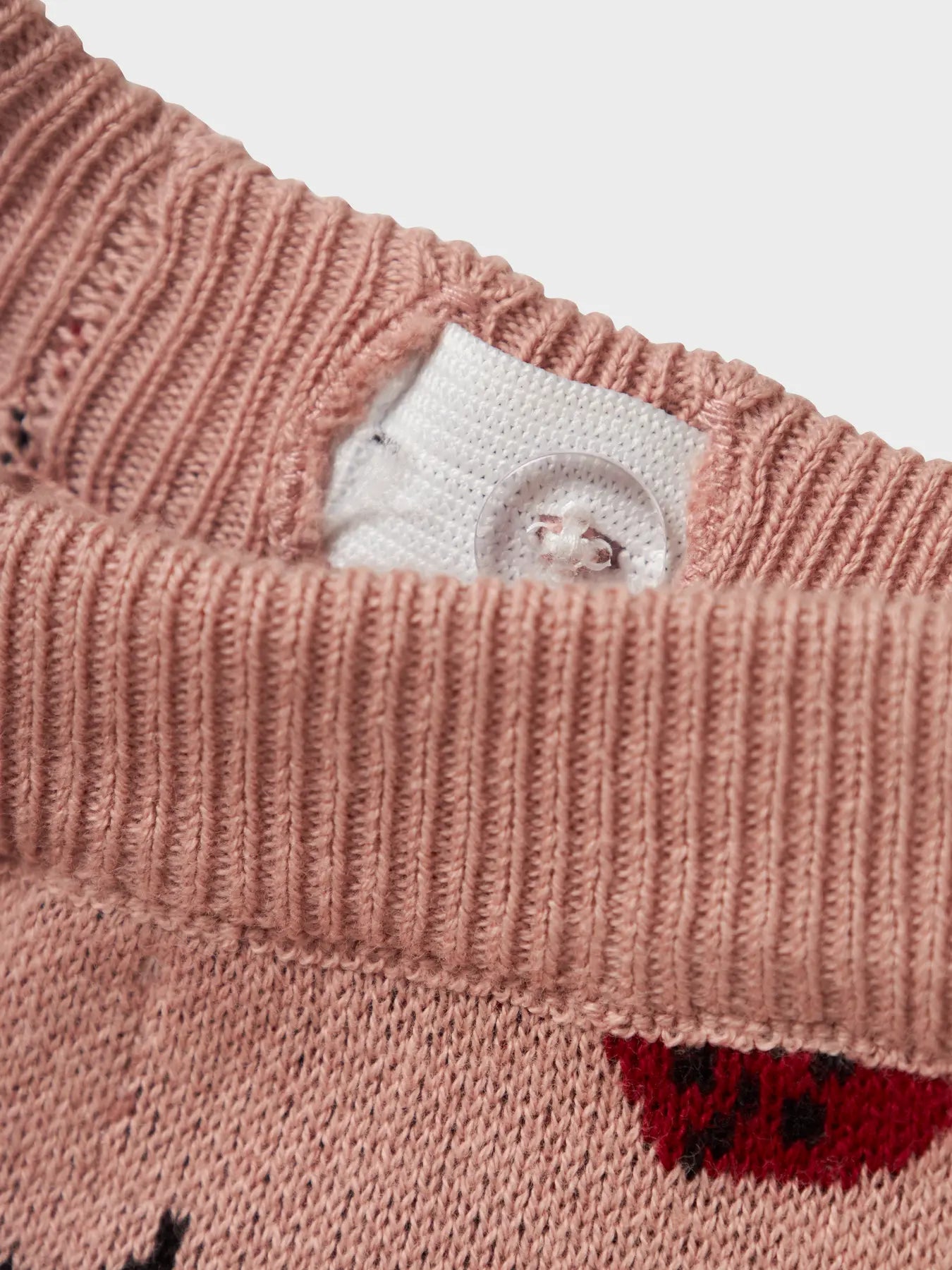 Lil Atelier - Hose mit Marienkäfer 'NBFLULIO KNIT PANT LIL - Misty Rose'
