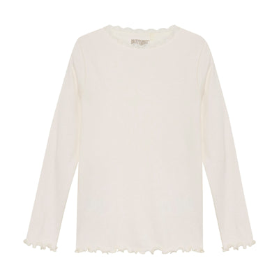 Huttelihut - Langarmshirt 'T-Shirt LS Rib - Eggnog'