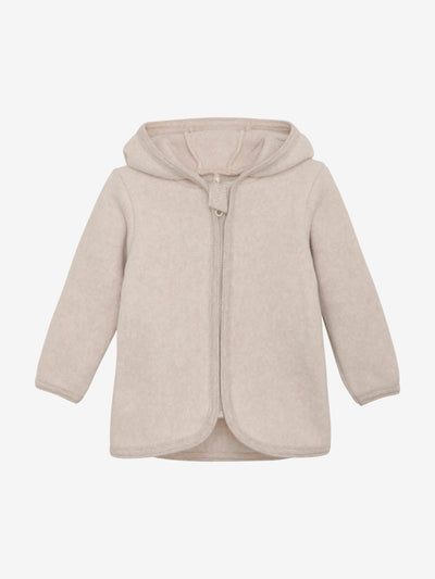 Huttelihut - Jacke aus Baumwolle 'Jacket Cotton Fleece - Camel Melange'