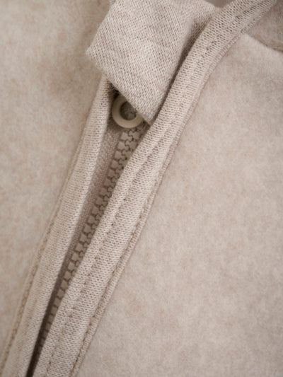 Huttelihut - Jacke aus Baumwolle 'Jacket Cotton Fleece - Camel Melange'