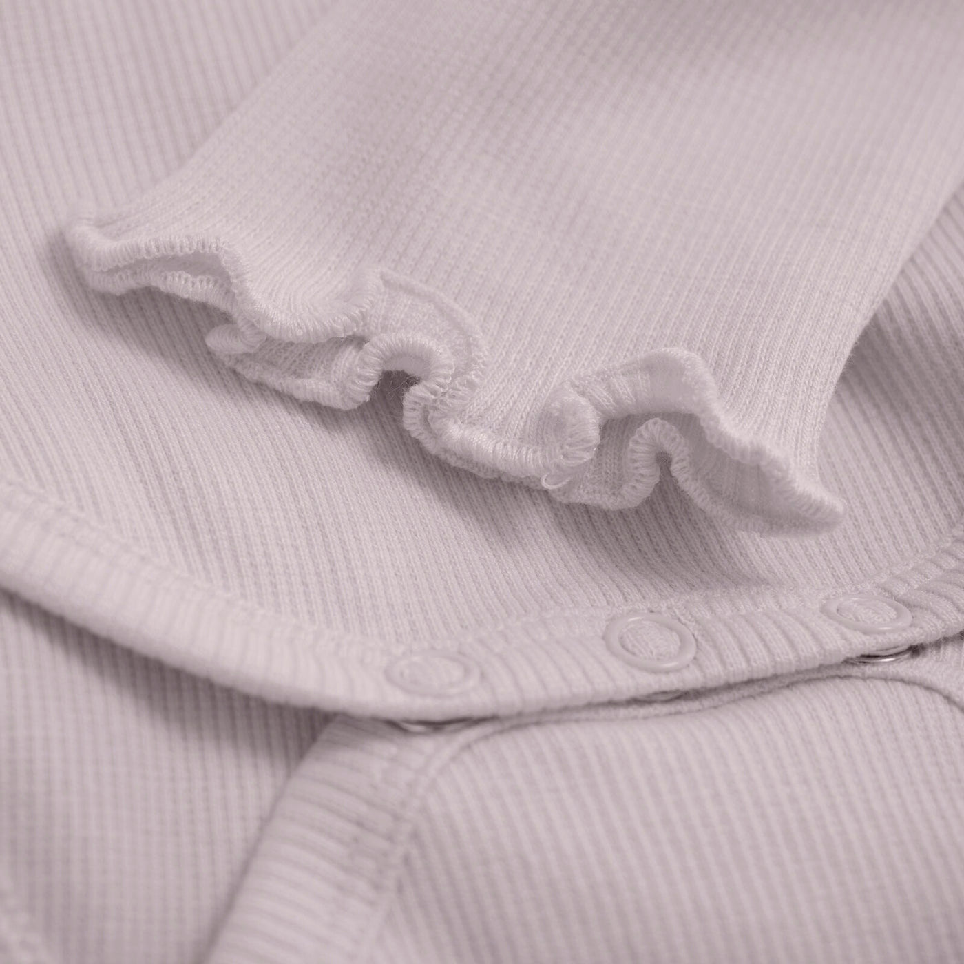 Huttelihut - Langarmbody 'Body LS Rib - Cloud Gray'