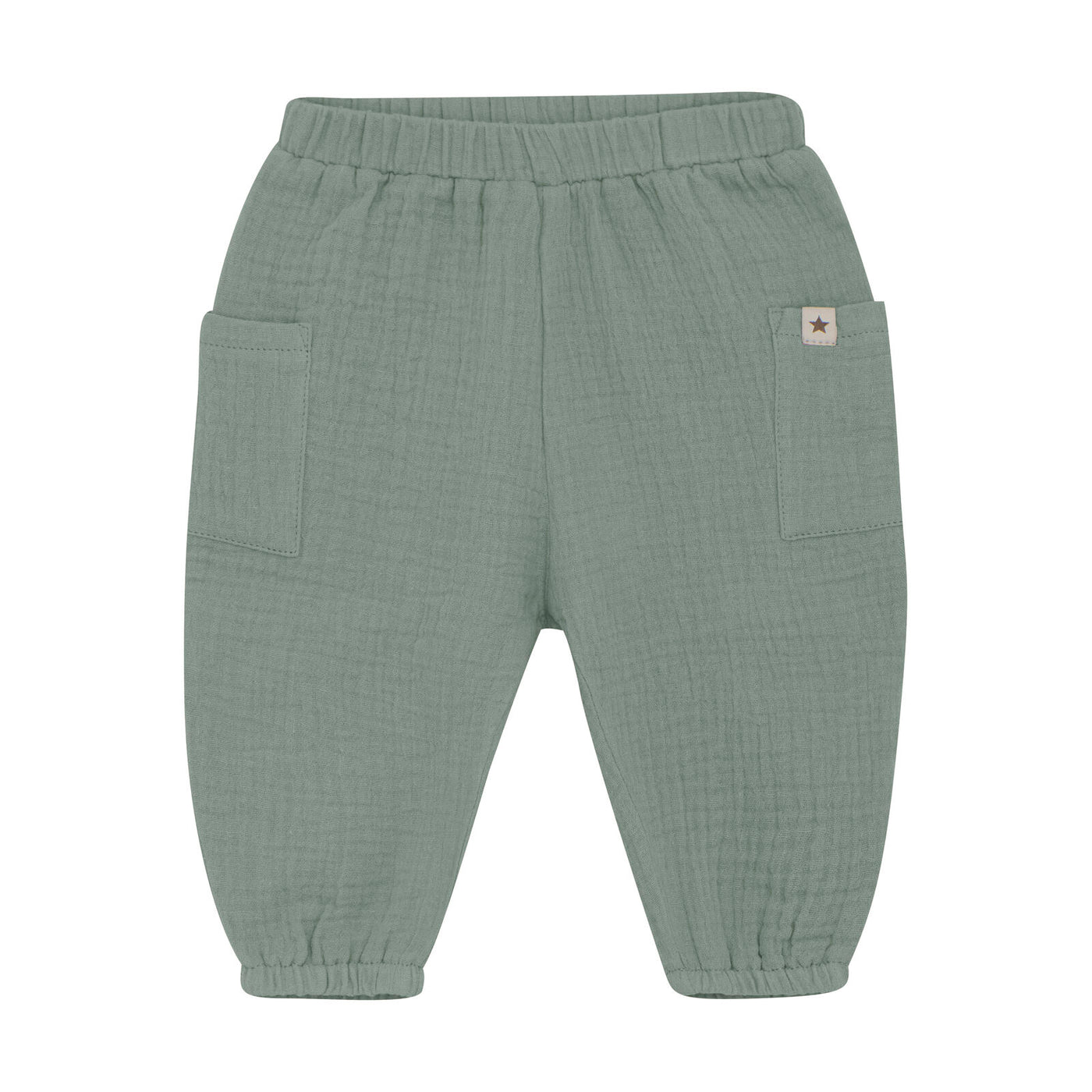 Huttelihut - Musselin Hose 'Pants Muslin - Lily Pad'