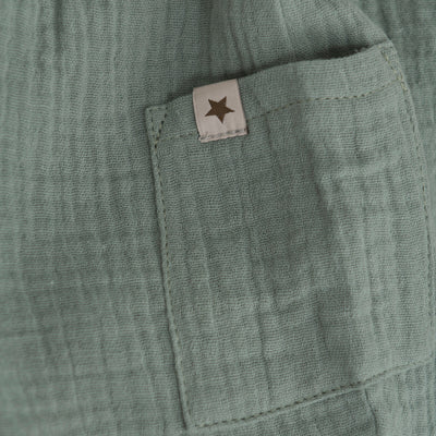 Huttelihut - Musselin Hose 'Pants Muslin - Lily Pad'