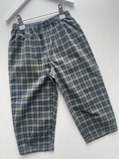 Konges Slöjd - Hose mit Karomuster'CARA PANTS GOTS - LAUREL BLUE CHECK'