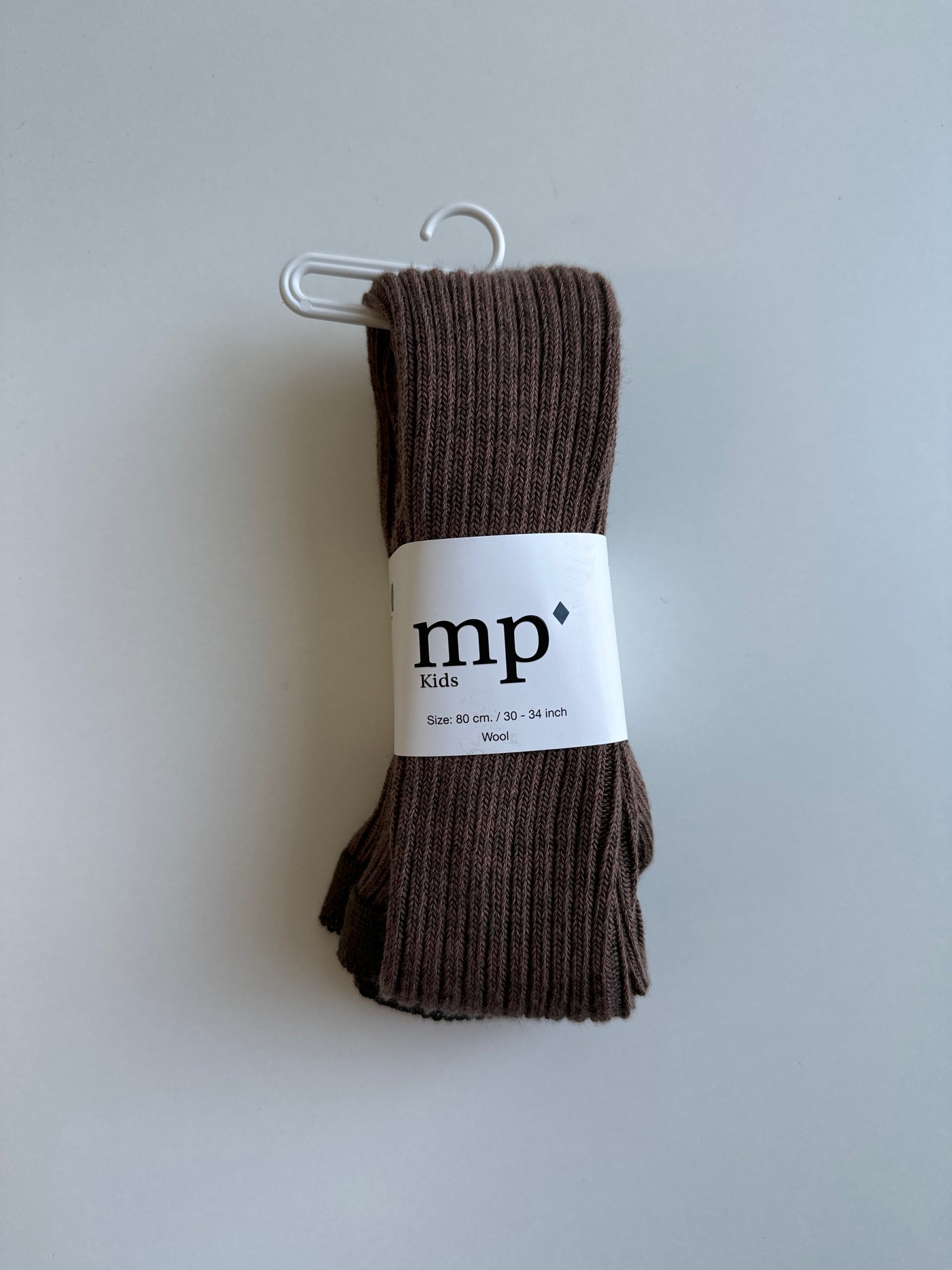 MP Denmark - Strumpfhose aus Wolle 'Arien Tights - Brown Melange'