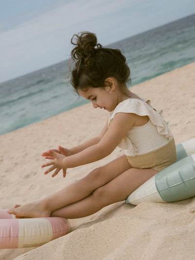 Lil Atelier - Badeanzug 'NMFFAUVE SWIMSUIT LIL - Taos Taupe'