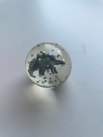Konges Slojd - Flummi Ball mit Dino 'BOUNCHING BALL DISPLAY -  DINO'