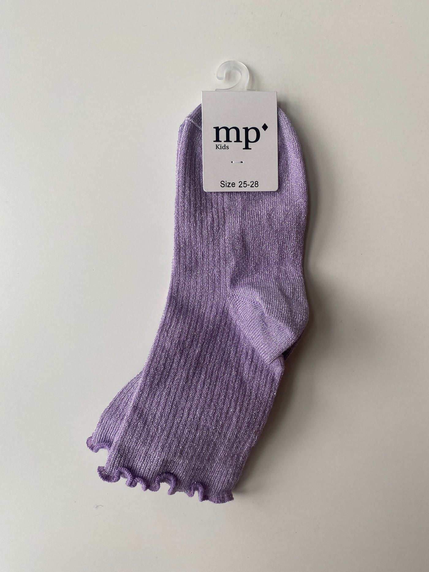 MP Denmark - Strümpfe Rosa Glitzer 'Doris glitter socks - Lilac'