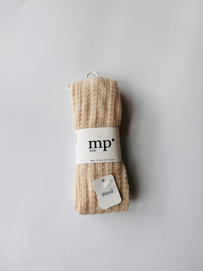 MP Denmark - Strumpfhose aus Wolle 'Hanna tights - Ecru'