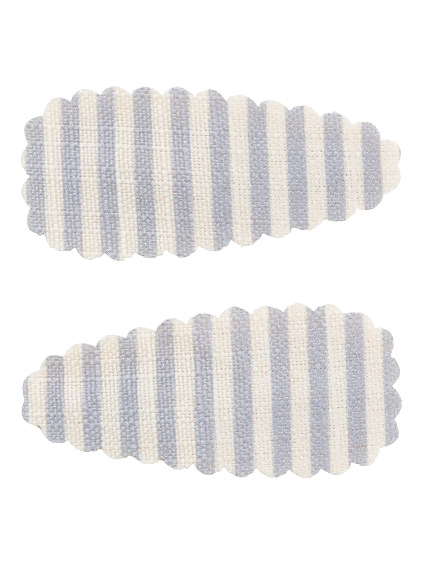 Lil Atelier - Haarclips Streifen 2 stk. 'NKFACC-OLANA 2P HAIR CLIPS LIL - Turtledove Vapor Blue'