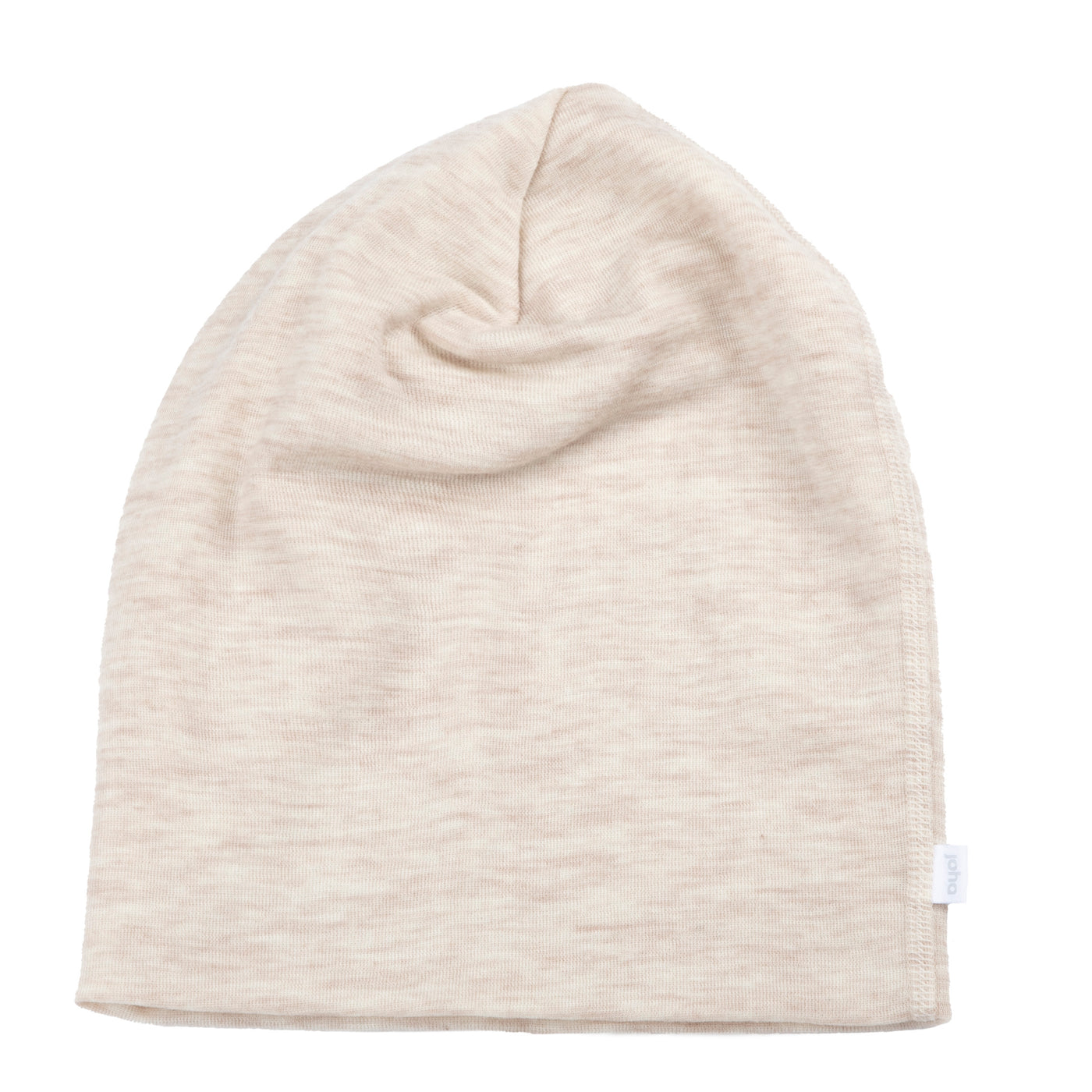 Joha - Beanie aus Wolle 'Hat, double layer - Creme'