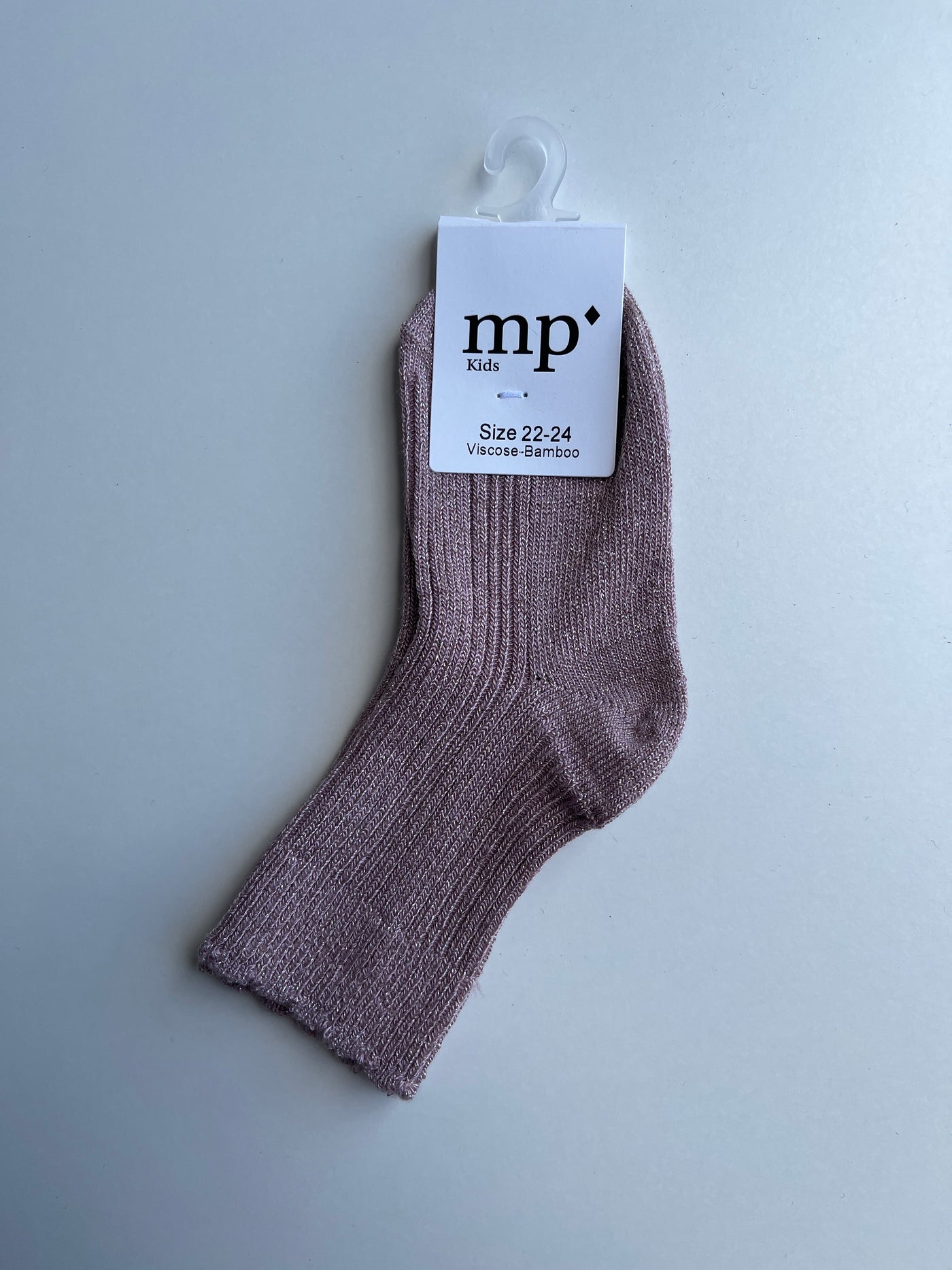 MP Denmark - Glitzersocken 'Celosia glitter socks - Mauve Shadows'