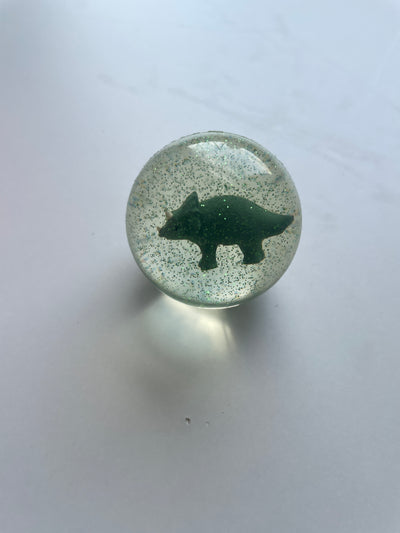 Konges Slojd - Flummi Ball mit Dino'BOUNCHING BALL DISPLAY -  DINO'