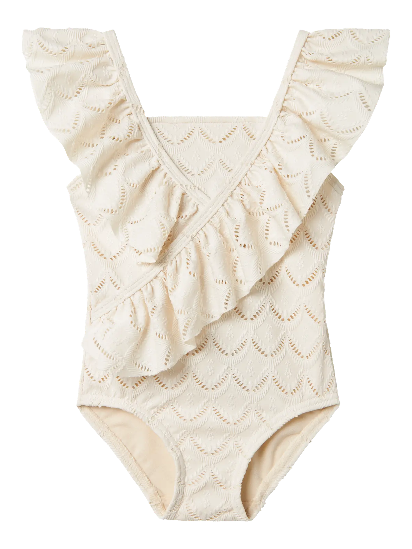 Lil Atelier - Badeanzug 'NMFFELONY SWIMSUIT LIL - Turtledove'