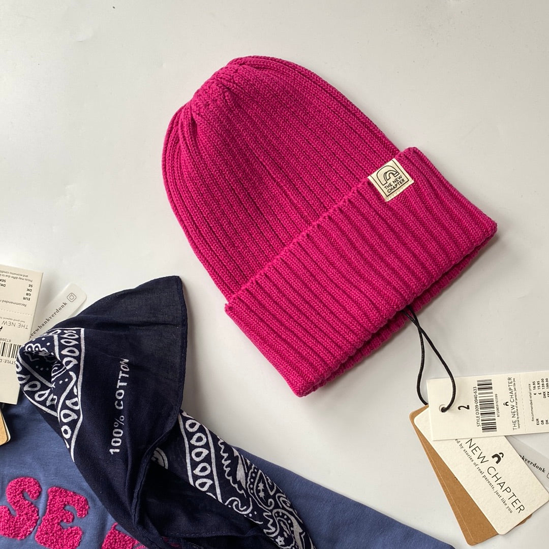 The New Chapter - Mütze 'Jip The New Chapter beanie - Fuchsia Red'