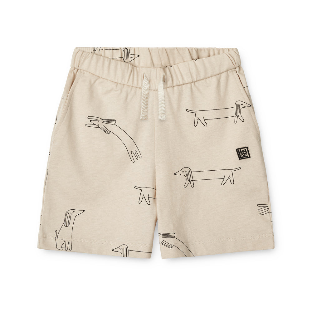 Liewood - Shorts 'Bako Printed Shorts - Dogs / Sandy'
