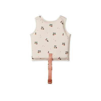 Liewood - Schwimmweste mit Pfirschen 'Dove swim vest - Peach / Sea shell'