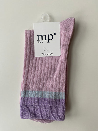 MP Denmark - Strümpfe Glitzer 'Norma glitter socks - Fragrant Lilac'