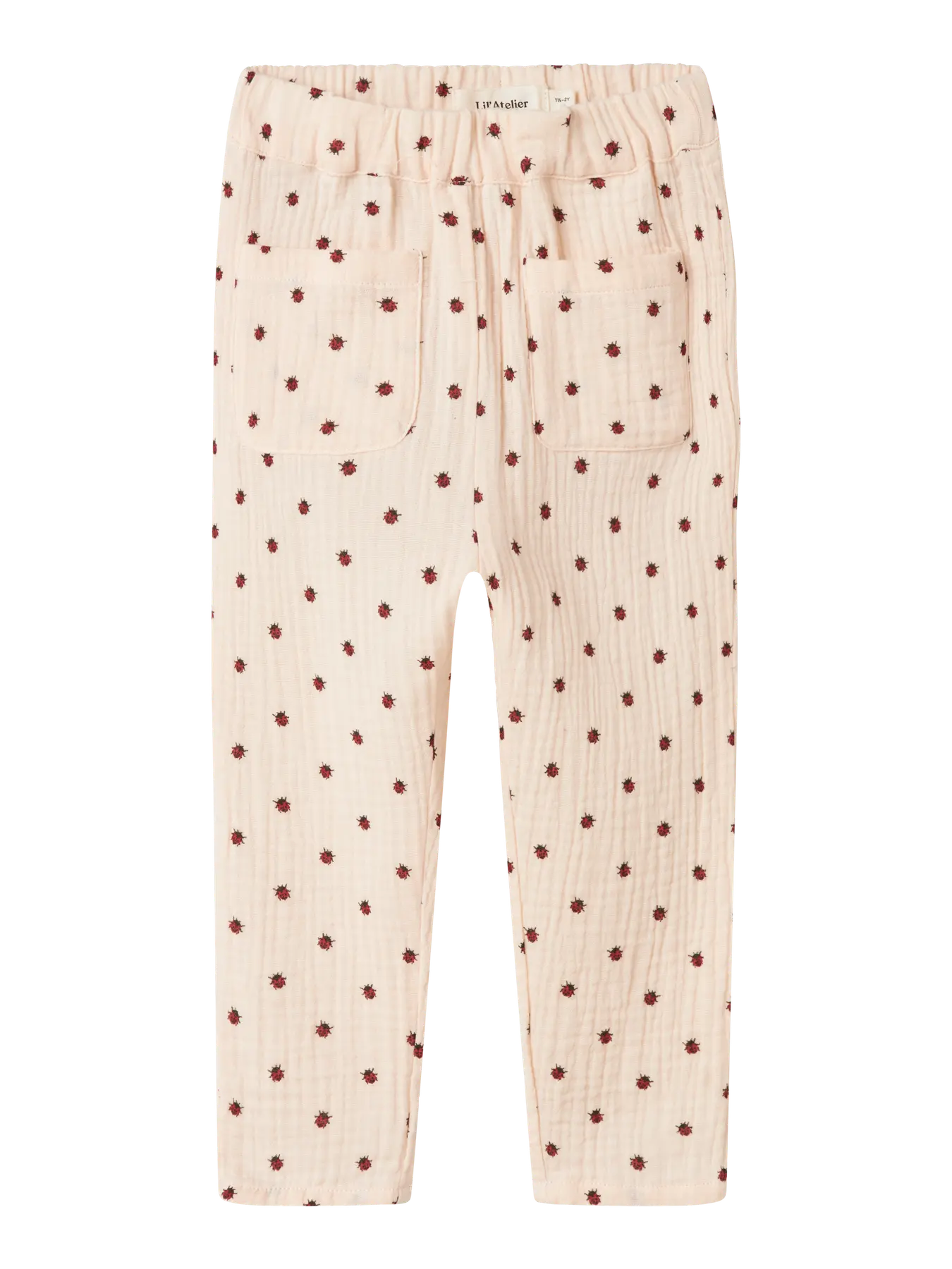 Lil Atelier - Leggings mit Marienkäfer NMFLILIA LOOSE PANT LIL - Silver Peony'