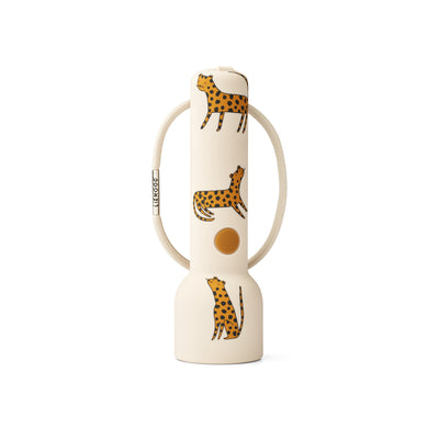 Liewood - Taschenlampe 'Gry Printed Flashlight - Leopard / Sandy'