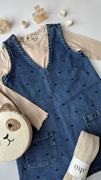 Marmar - Langarmshirt 'Tani, Micro Modal, tops, Kids - Cream Taupe'