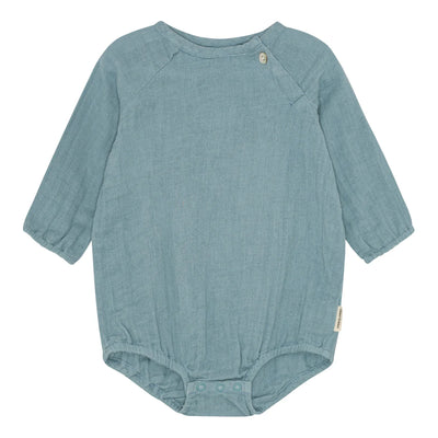 Okker-Gokker - Body aus Muslin 'MUSLIN ROMPER - MOUNTAIN BLUE'
