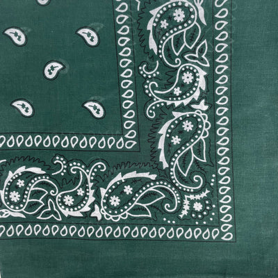 Lulue - Schal 'Bandana - Dunkelgrün'