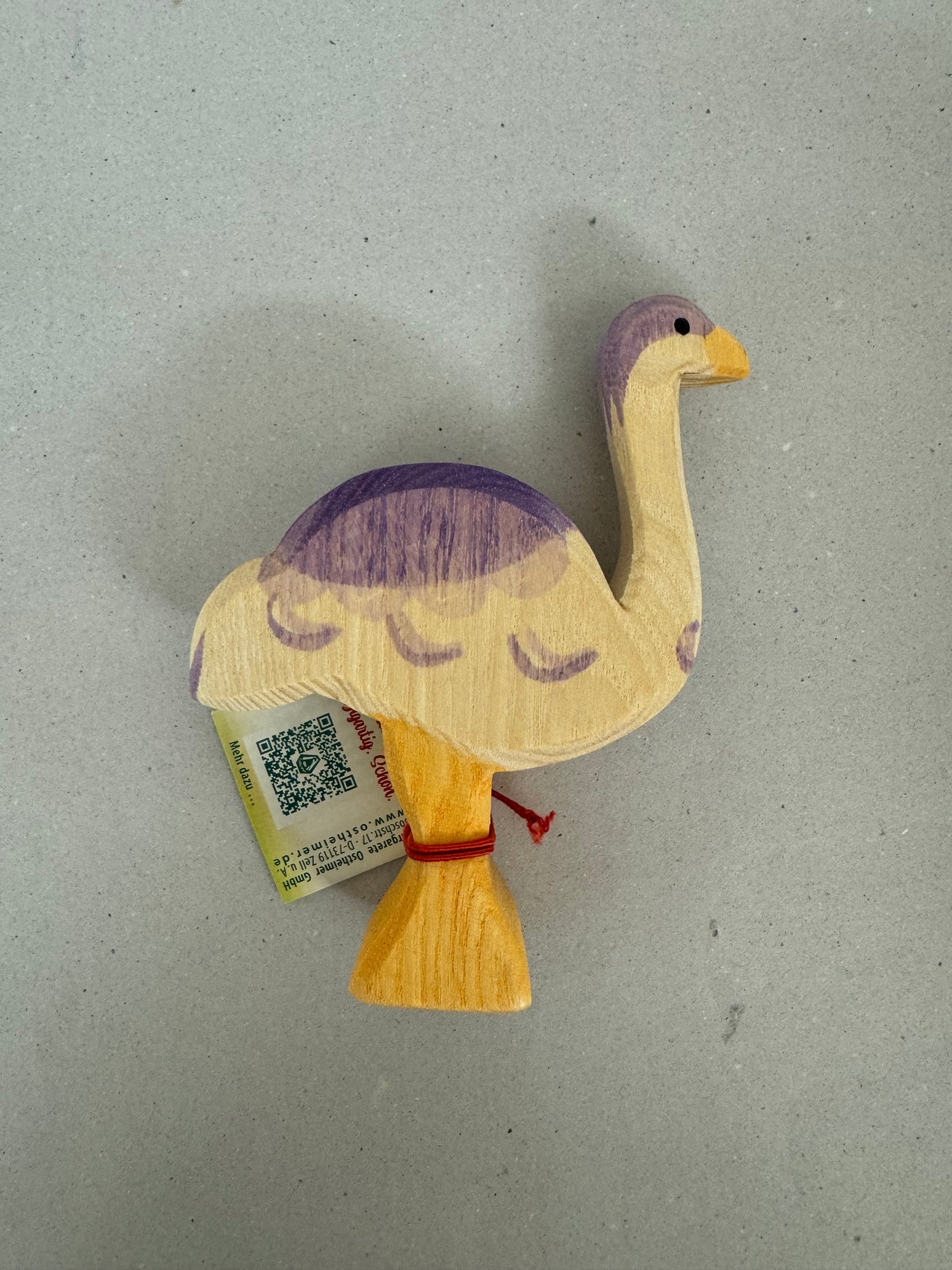 Ostheimer - Holzfigur 'Vogel Strauß - 2053'