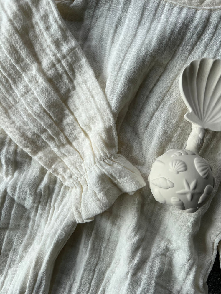 Okker-Gokker - Body aus Muslin 'MUSLIN BABY BODY/ROMPER - MILKBOY ROSE MATCH'