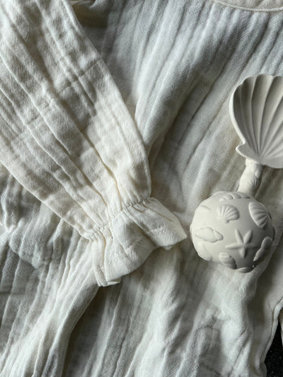 Okker-Gokker - Body aus Muslin 'MUSLIN BABY BODY/ROMPER - MILKBOY ROSE MATCH'