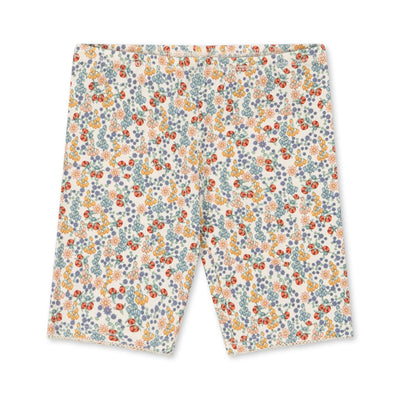 Konges Slojd - Radler mit Blumen 'BASIC SHORT LEGGINGS GOTS - BIBI FLEUR'