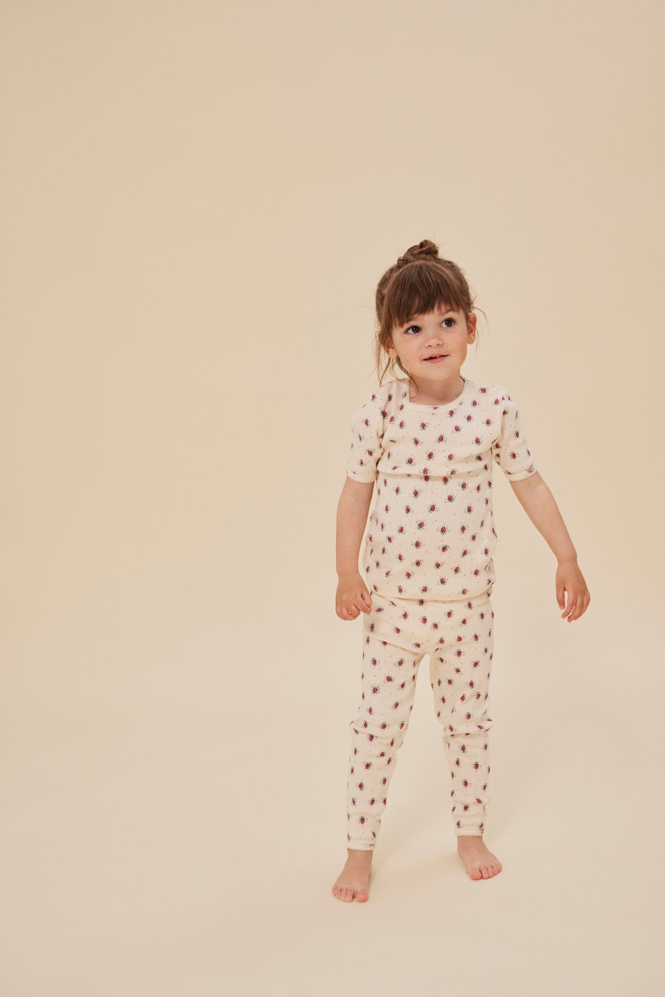 Konges Slojd - Leggings 'MINNIE PANTS GOTS - VITA ROSA MINI'