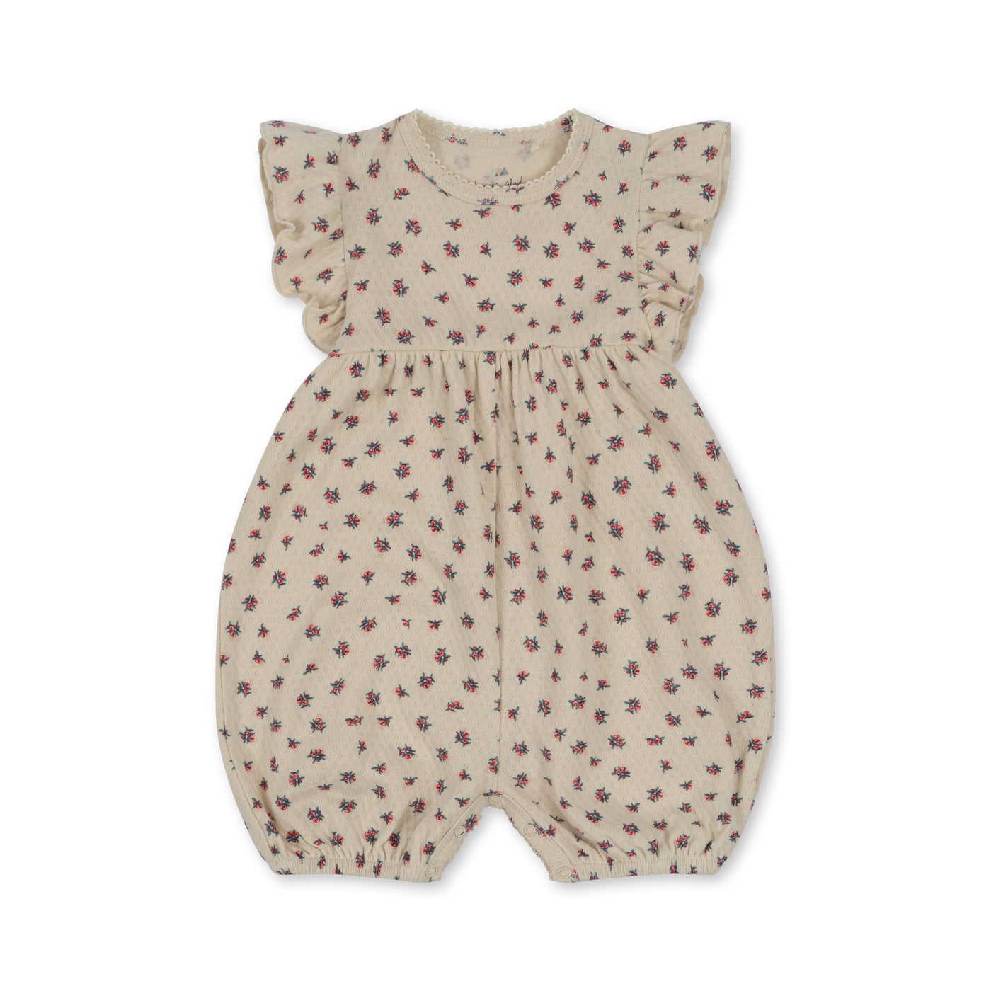 Konges Slojd - Kurzarm Jumpsuit 'SUI ROMPER GOTS - PEONIA ROSE'